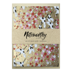 TSURUE Washi Note Card Set