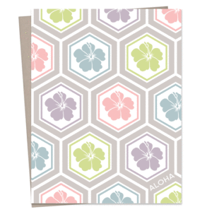 Sansei Hibiscus Greeting Card