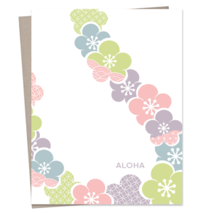 Sansei Lei Greeting Card