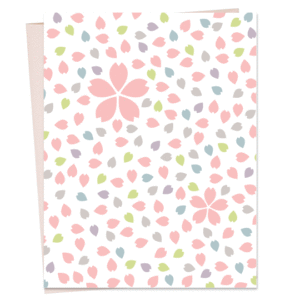 Yume Petals Greeting Card