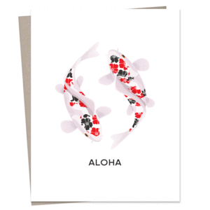 Sansei Koi Greeting Card