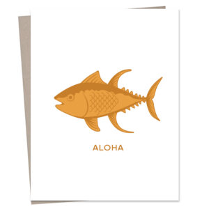 Sansei Ahiyaki Greeting Card