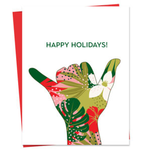 Holiday Shaka Greeting Card