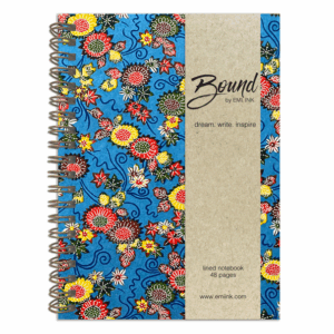 KAME (Blue) Washi Notebook