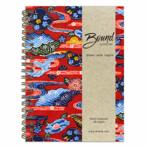 KAMA (Red) Washi Notebook