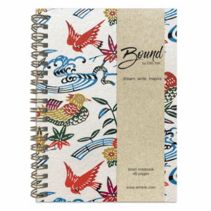 KAMATO (Red) Katazome-Shi Notebook