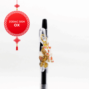 ZODIAC OX Charm and Pen