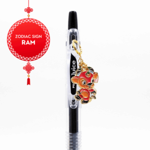 ZODIAC RAM Charm and Pen