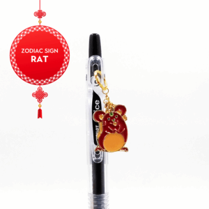 ZODIAC RAT Charm and Pen
