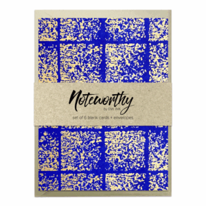 GENJI Washi Note Card Set