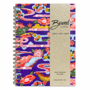 KAMA (Purple) Washi Notebook