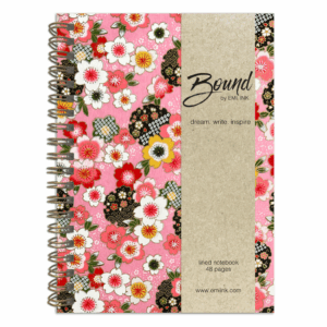 JIN PINK Washi Notebook