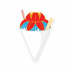SANSEI HANAGASA SHAVE ICE Decal