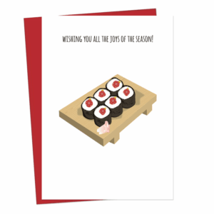 Kurisumasu Maki Greeting Card (5x7)