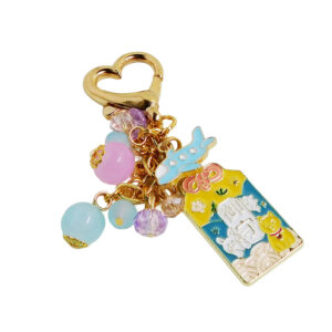 Safe Travels omamori charm keychain by love MIREI for Emi Ink