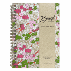 IROHA GREEN Washi Notebook