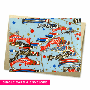 KODOMO NO HI Single Washi Note Card