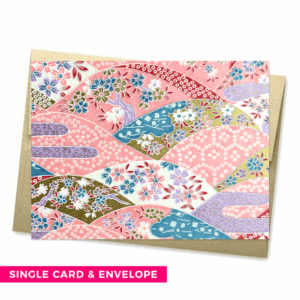 KIYO Single Washi Note Card