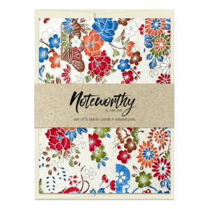 Kenichi Natural Washi Note Card Set