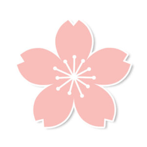 SAKURA CORAL PINK Decal