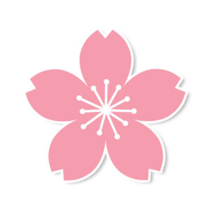 SAKURA FRENCH ROSE Decal