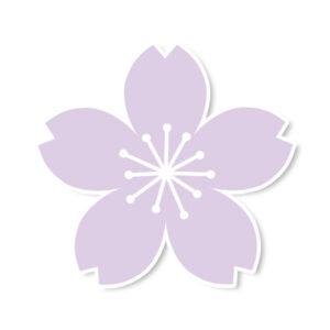 SAKURA LAVENDER Decal