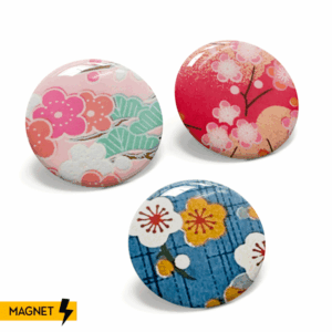 Washi Magnet Trio – Set 12