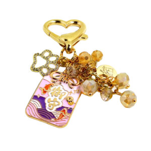 Pet omamori charm keychain by love MIREI for Emi Ink