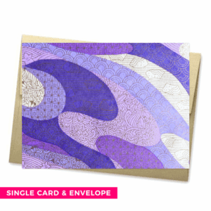 KUMI Single Washi Note Card