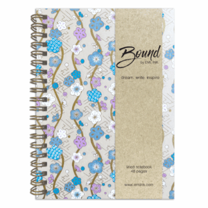 MAYU BLUE Washi Notebook