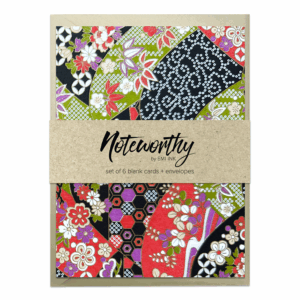 RINKO Washi Note Card Set
