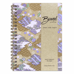 YUZUKI LAVENDER Washi Notebook