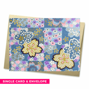 IZUMI Single Washi Note Card
