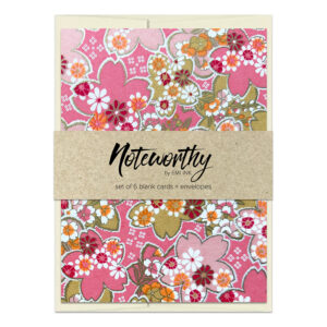 SAKURAKO Washi Note Card Set