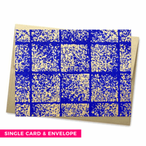 GENJI Single Washi Note Card