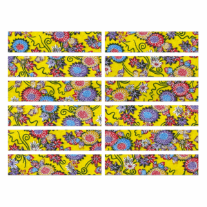 KAME YELLOW Washi Tape Strips