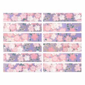 MIORI LAVENDER Washi Tape Strips