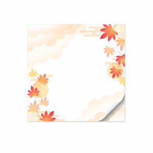 Cloud and Bloom MOMIJI FALL Sticky Notes