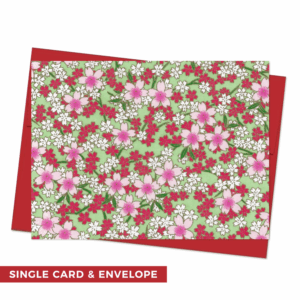 Kokoro Holiday Single Washi Note Card
