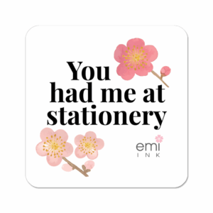 YOU HAD ME AT STATIONERY Decal