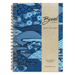 ANSHIN INDIGO Washi Notebook