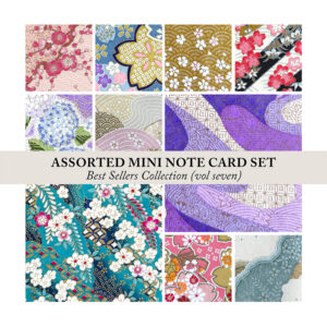 Best Sellers Vol. 7 Assorted Mini Washi Note Card Set