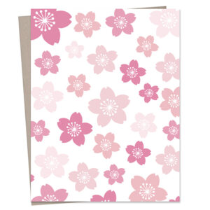 Yume Sakura Pink Greeting Card Set