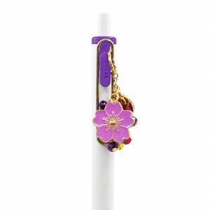 Purple Sakura Premium Charm Pen