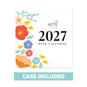 2027 Desk Calendar (with case)