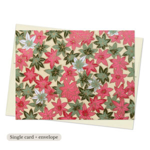 Sango Momiji Single Washi Note Card