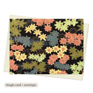 Yoi Momiji Single Washi Note Card